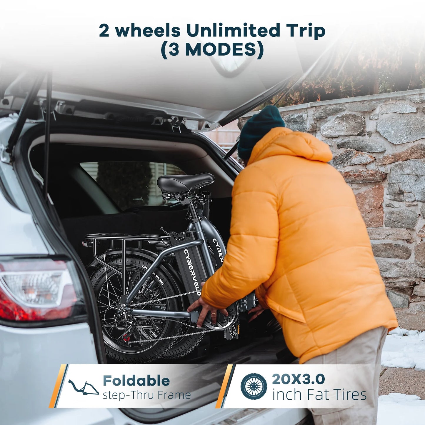 20inch foldable, electric bicycle for adults