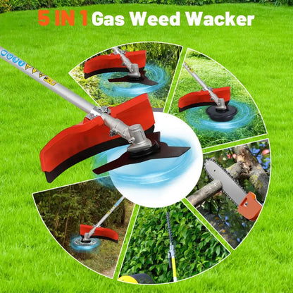 2-Stroke Strong Powerful Grass Strimmer with Adjustable Angle