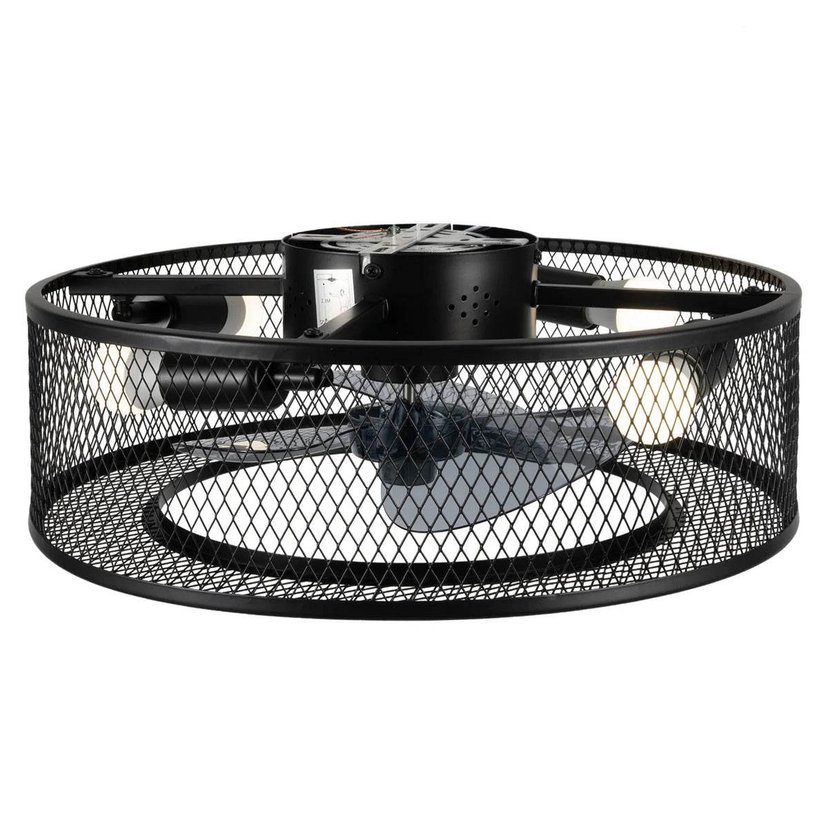 Low Noise Round Ceiling Fan with 3 Wind Speeds