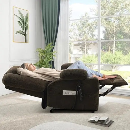 Electric Power Lift Recliner with Massage and Heat