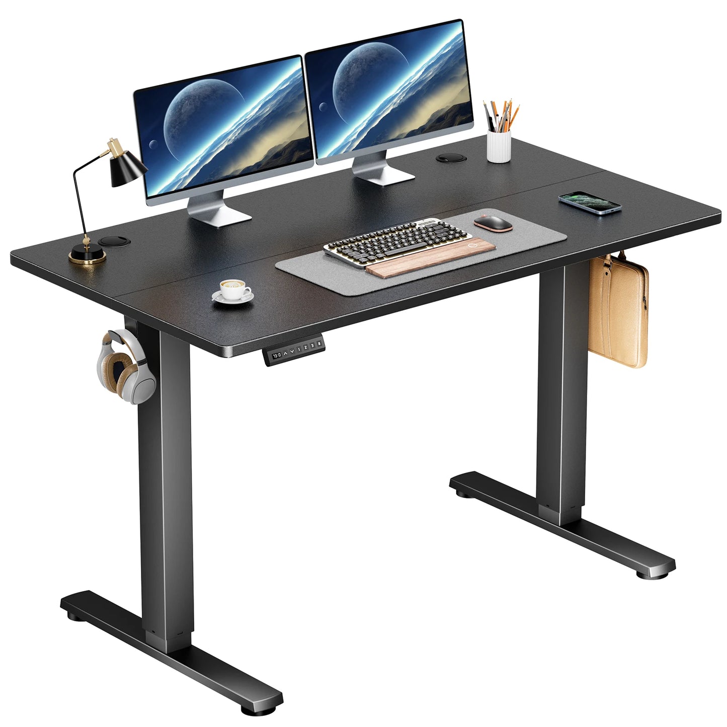 40x24 Inch Electric Standing Desk Workstation