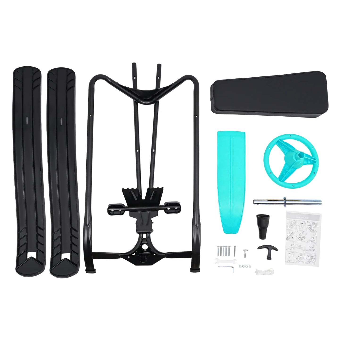 114*50*38cm Snow Racer Sled Slider Board