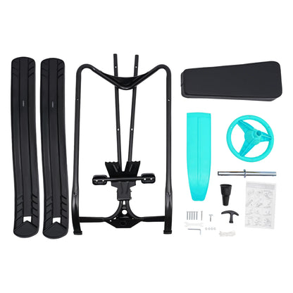 114*50*38cm Snow Racer Sled Slider Board