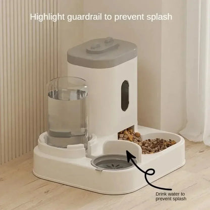 Automatic Feeder for Dogs, and Cats with Water Fountain