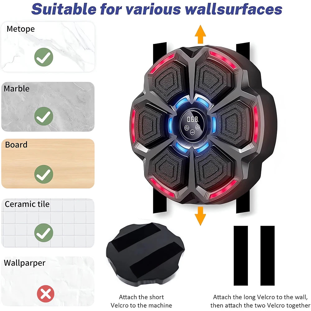 Music Boxing Machine Boxing Exercise Equipment
