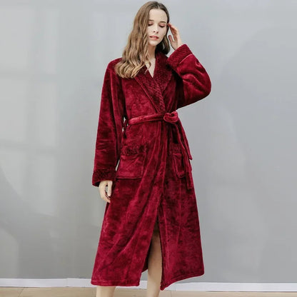 Bath Bathrobes Men Women Pajamas Shower Robe Bath Towels
