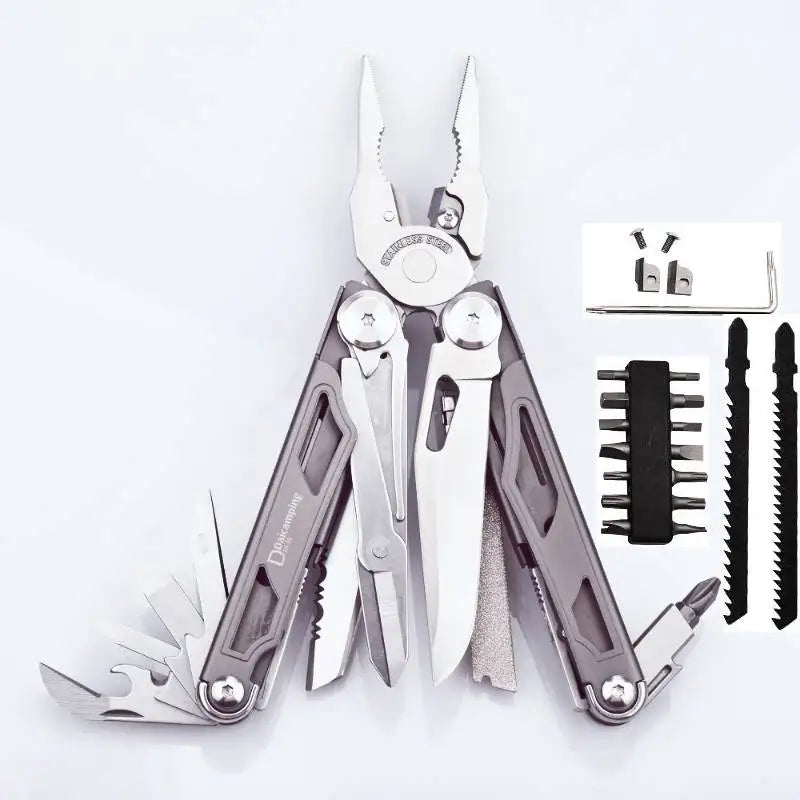 Multi-tool Survival Gear Plier Swiss Army Folding Knives