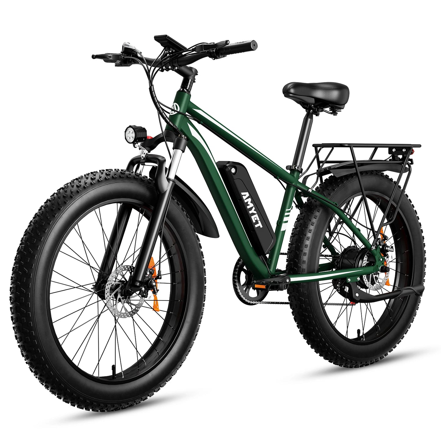 1000W Electric Bicycle 26" Fat Tire Dual Shock Absorbers.