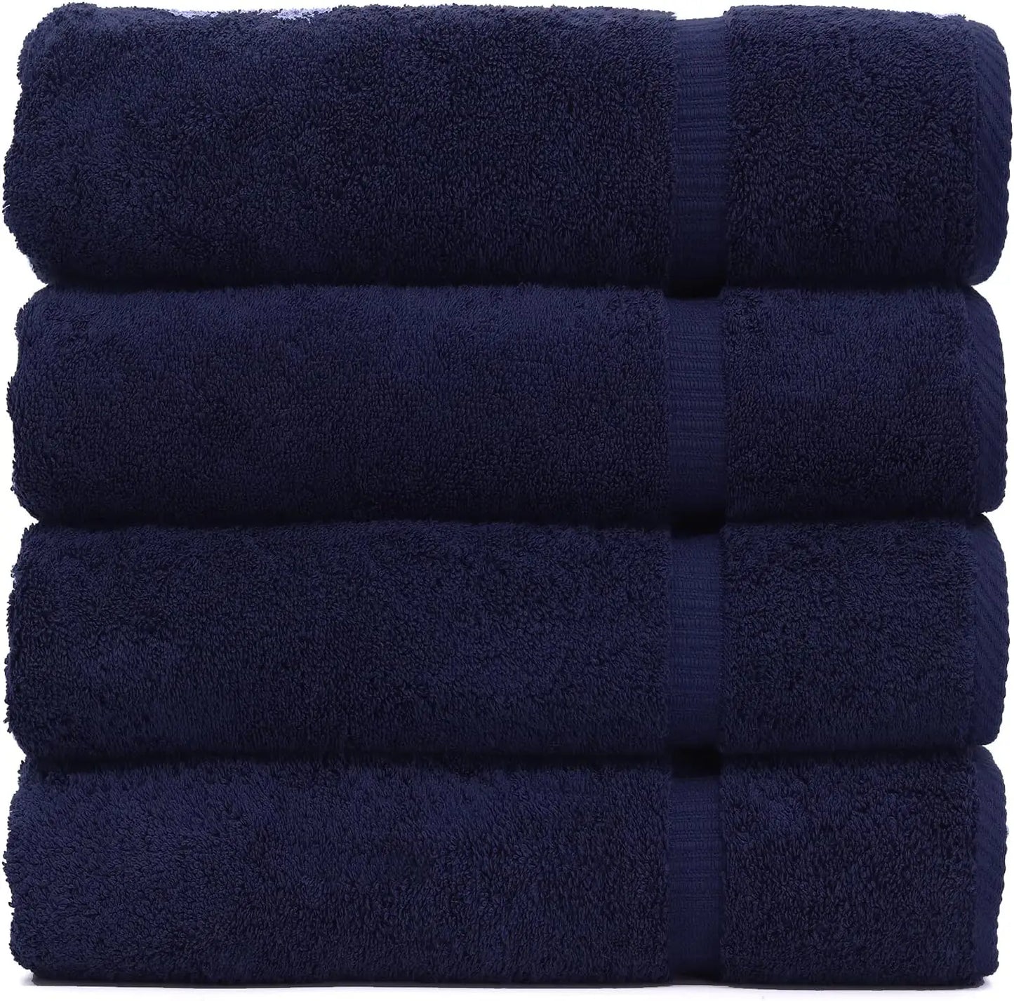 Super absorbent, fast drying 100% cotton towel set