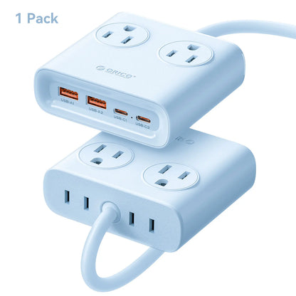 Power Strip 8-in-1 Desktop Charging Station