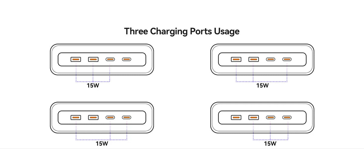 Power Strip 8-in-1 Desktop Charging Station