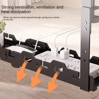 Telescopic Under Table Storage Rack Organizer
