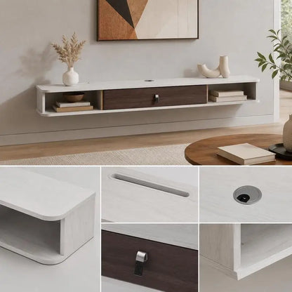 70 Inch Wall Mounted Floating TV Stand