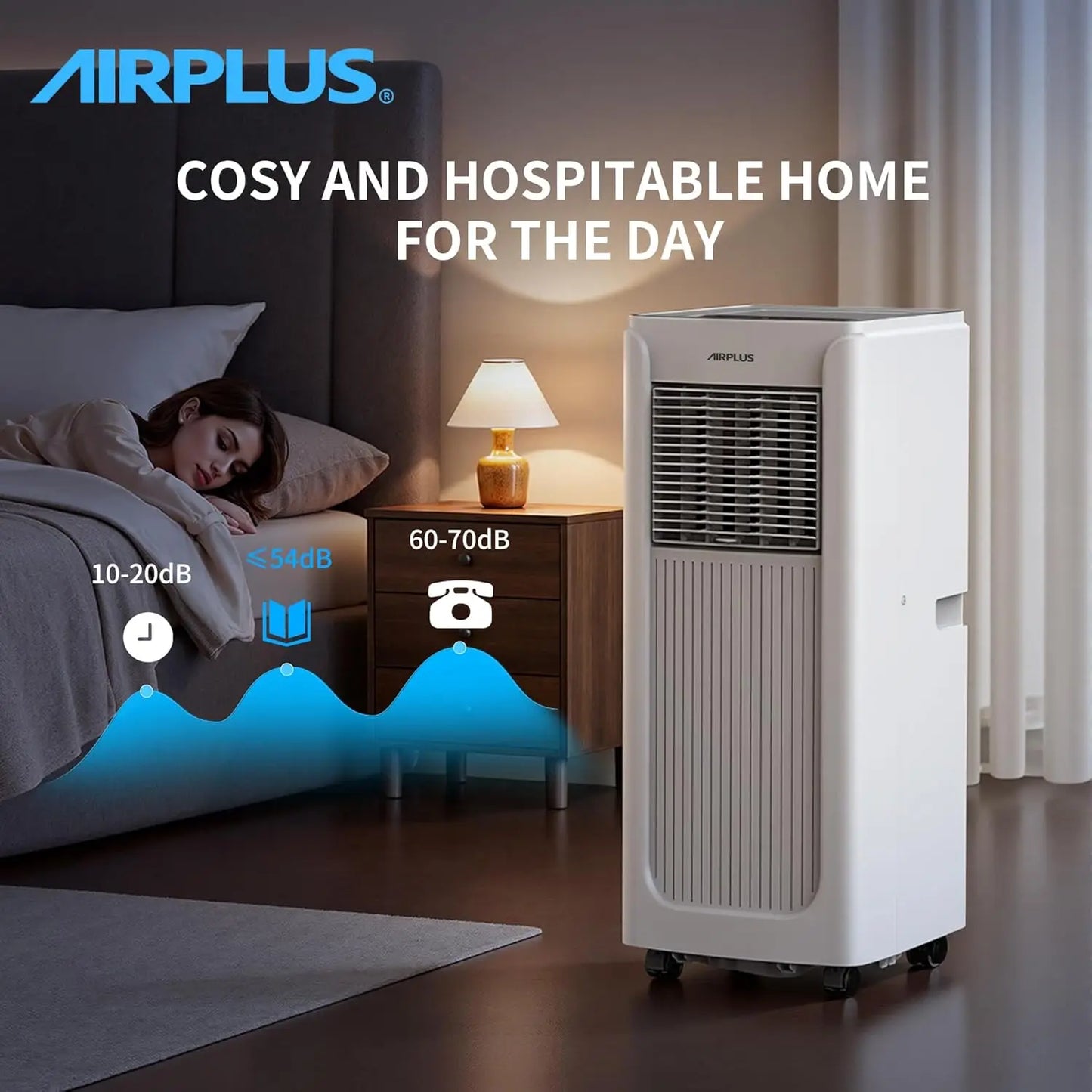 550 Sq Ft BTU Portable Air Conditioner AC Unit
