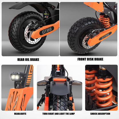 5600W Adult Electric Scooter Dual Motor Top Speed 46MPH