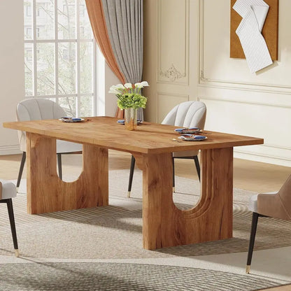 71" Large Kitchen Dining Table