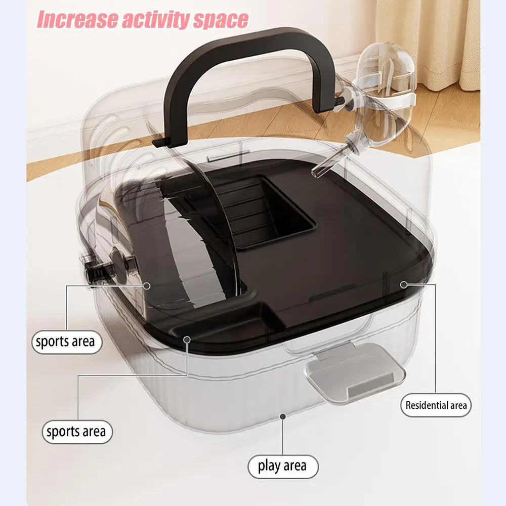 Habitat Small Lightweight Animal Carrier with Water Bottle