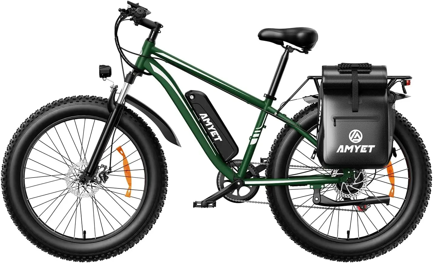 1000W Electric Bicycle 26" Fat Tire Dual Shock Absorbers.