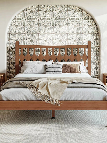 Full Size Bamboo Platform Bed Frame