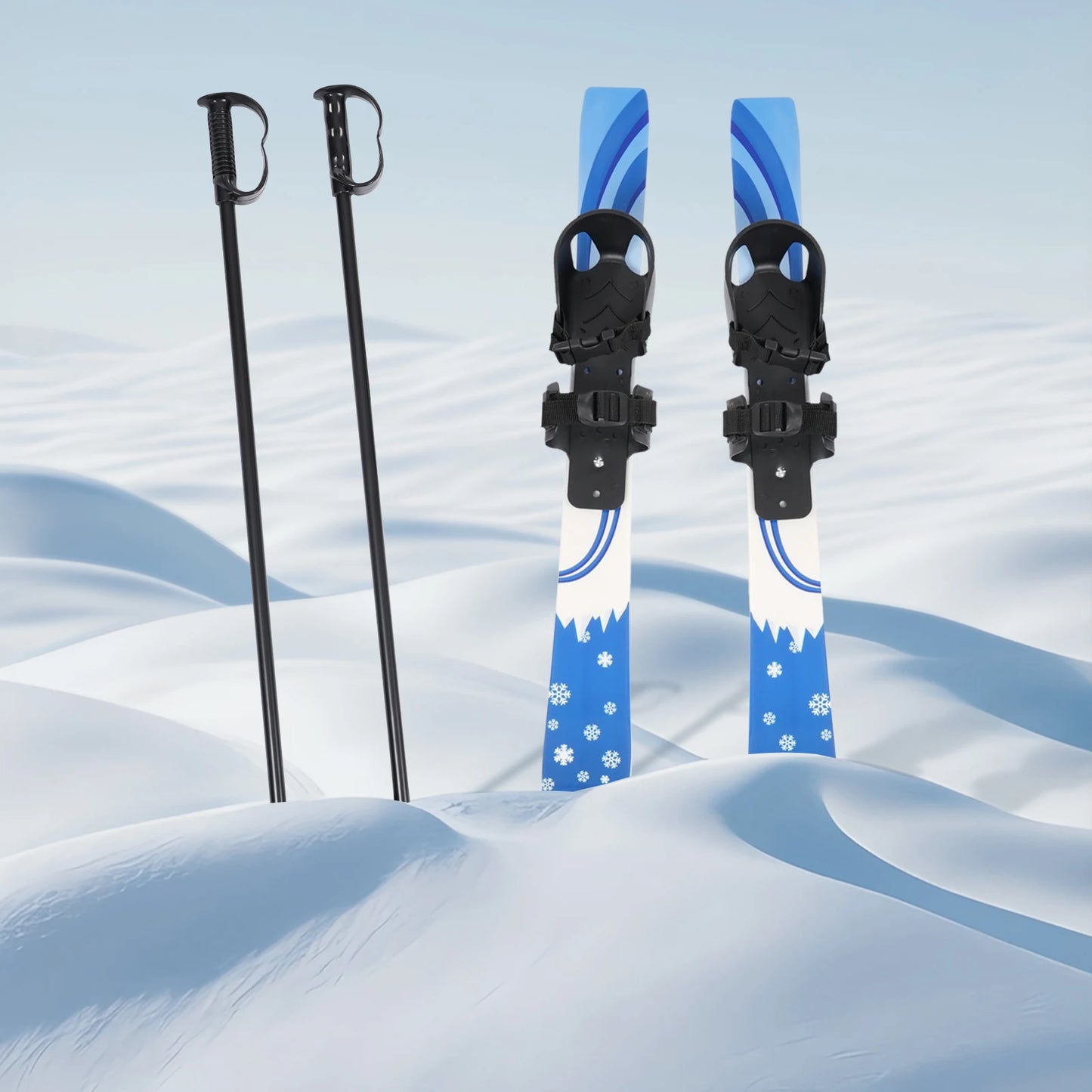 Kids Ski Board Set for Ages 2-8