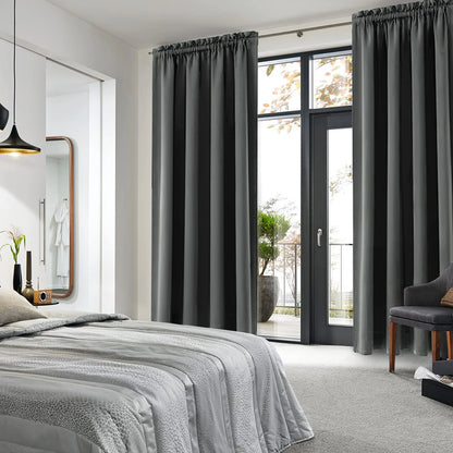 1 Panel Black Out Curtains Panels Drapes for Living Room Bedroom