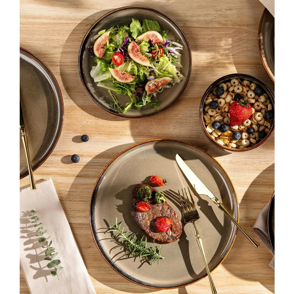 Handcrafted Terra Ceramic Dinnerware Set