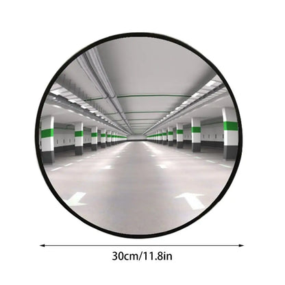 11.8in/30cm Round Security Driveway Blindspot Mirror