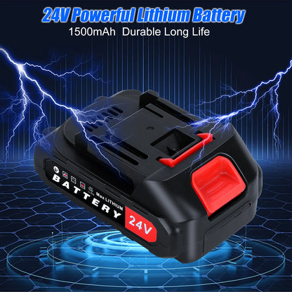 Cordless Pressure Washer with 6-in-1 Adjustable Nozzles