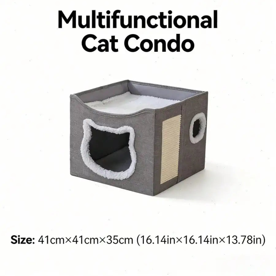 4-Season Multi-Level Cat House