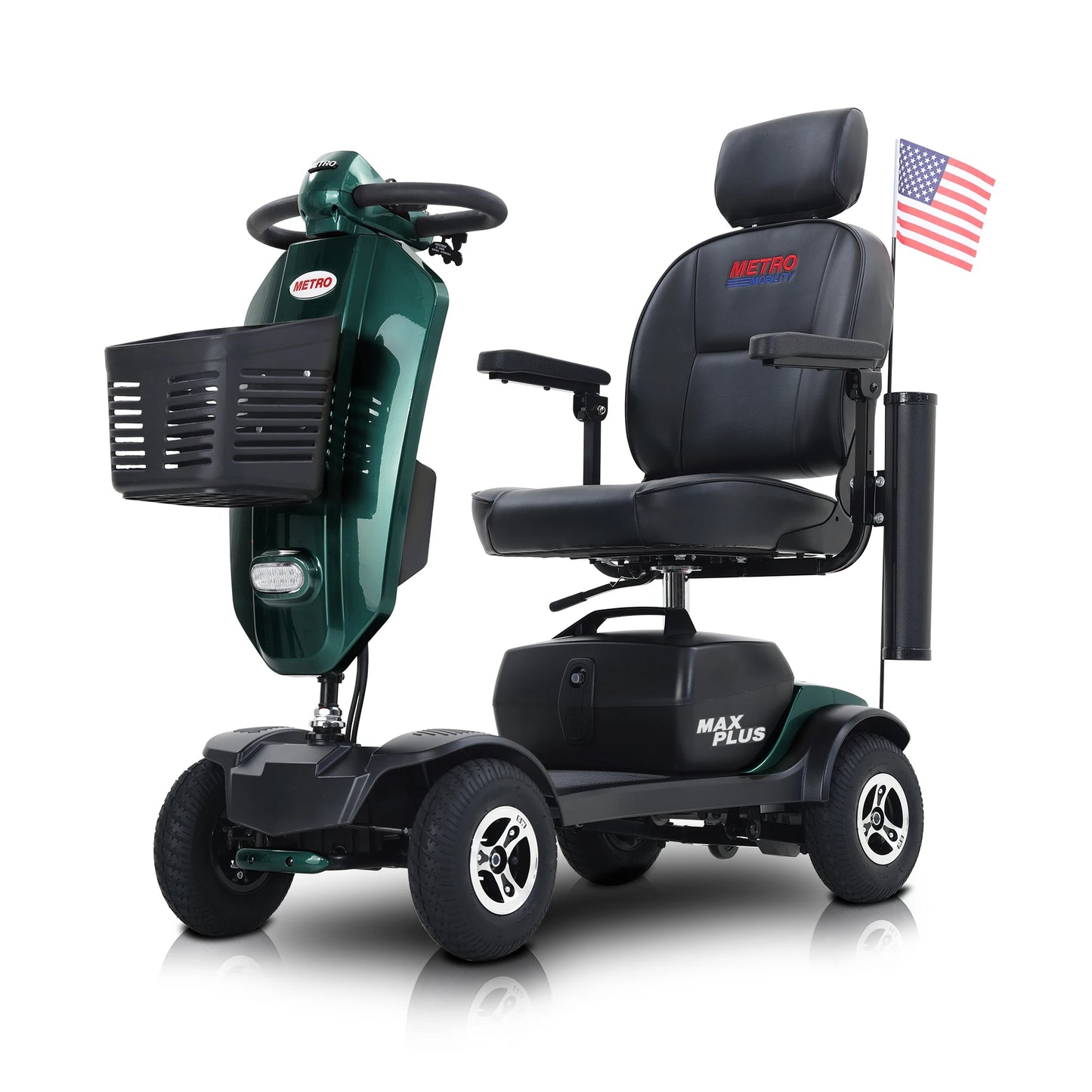 4-Wheel Outdoor Compact 300W Mobility Scooter for Outdoor