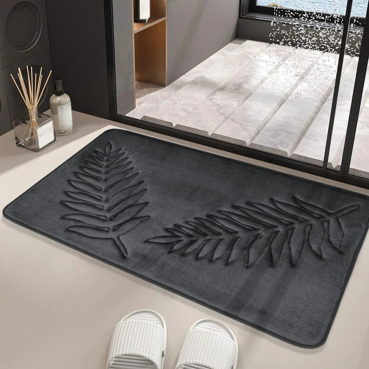 Bathmats Nonslip Soft Quick Dry Machine Washable