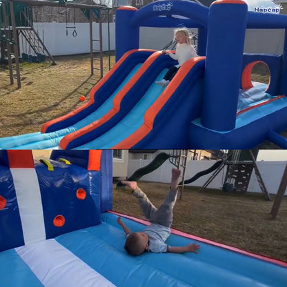 Inflatable Bounce House Obstacle Course for Kids