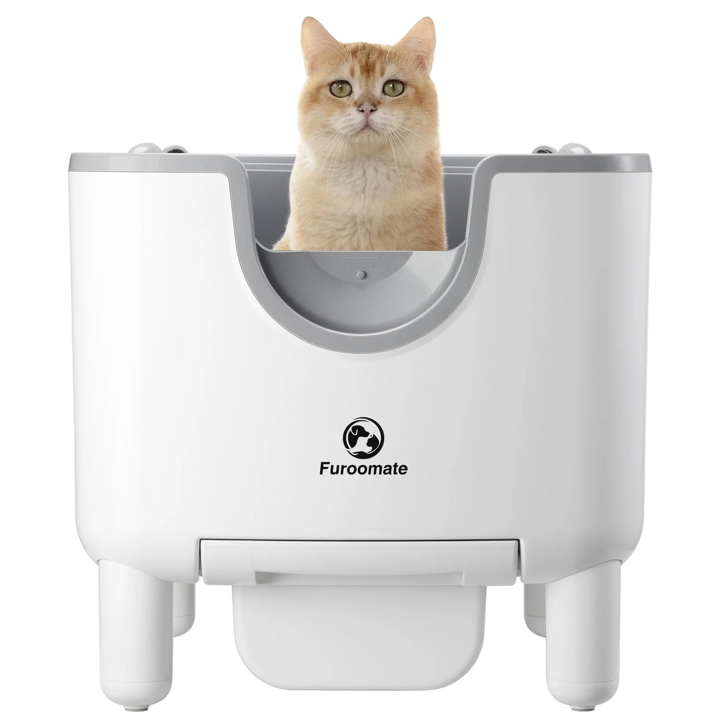 F6 Self-Cleaning Litter Box with Odor Control