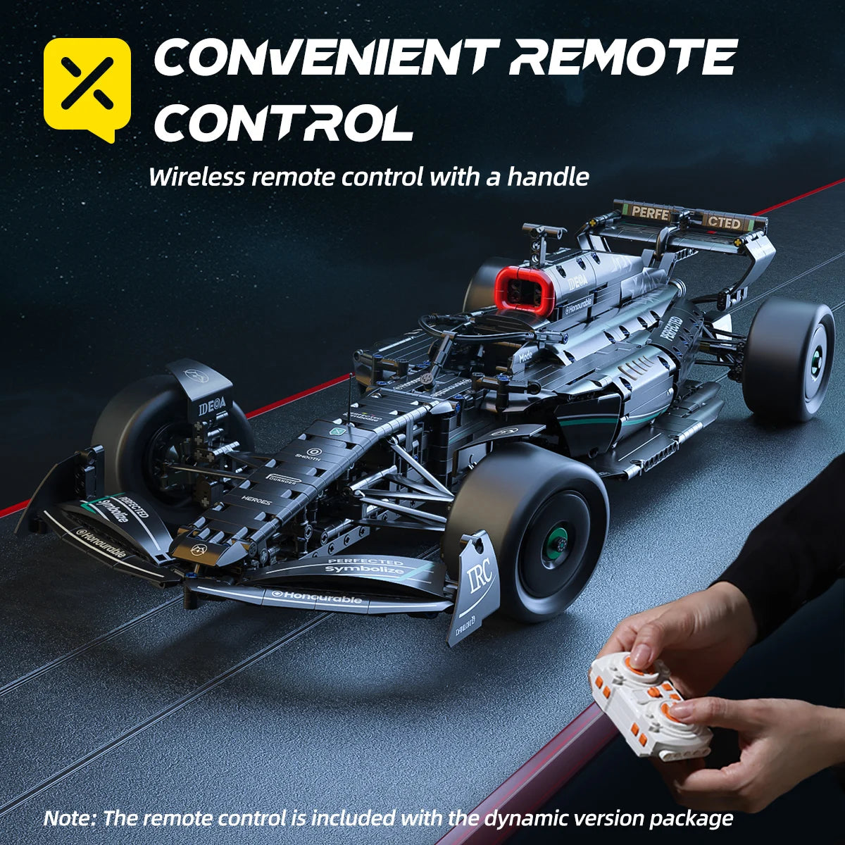 1724PCS Formula Racing Building Block Toy