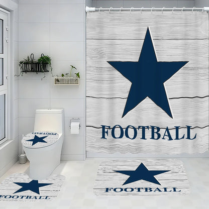 Dallas Cowboys Bathroom Four-piece Set