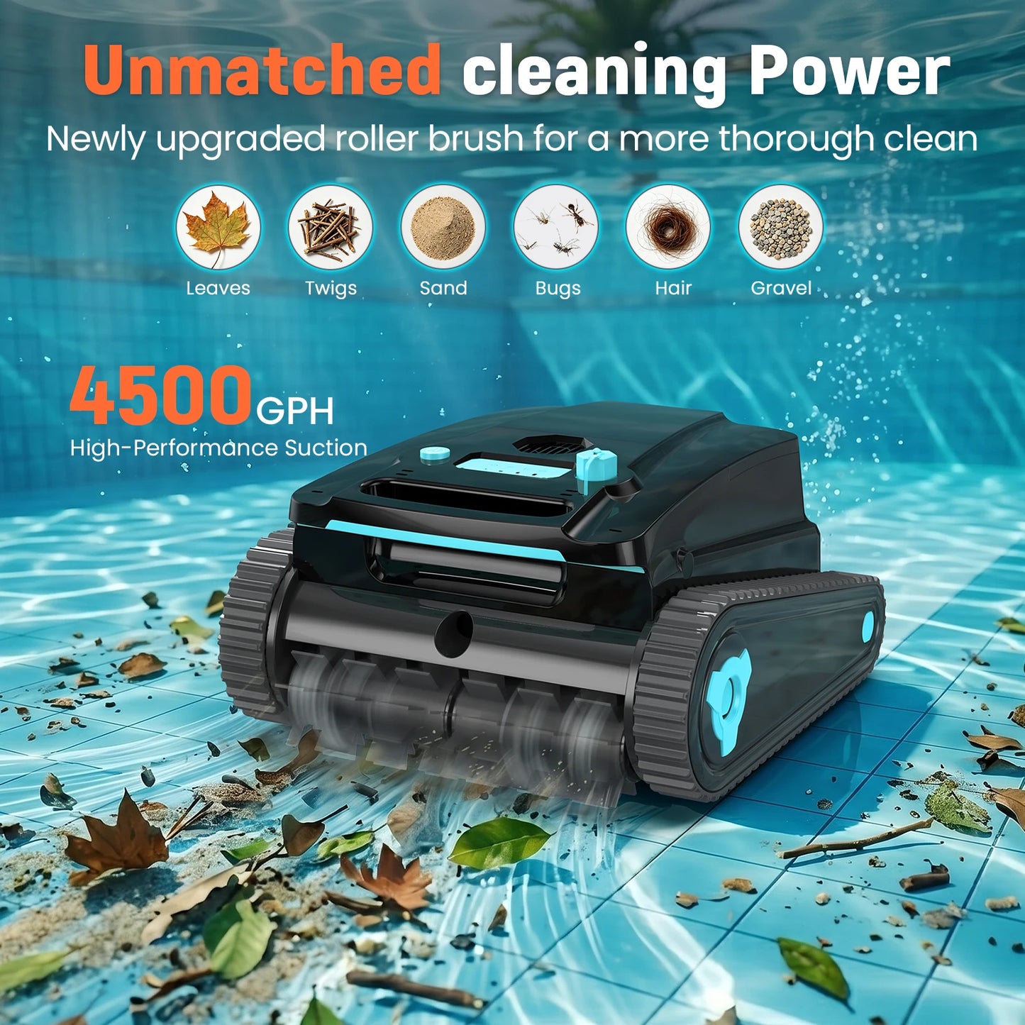 2026 Upgraded Swimming Pool Cleaner
