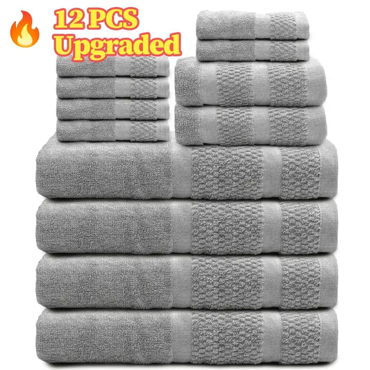 Super Soft Quick-Dry Highly Absorbent Bath Towels set