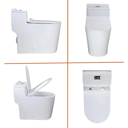 17.25" Comfortable Chair Height with Soft Closing Seat