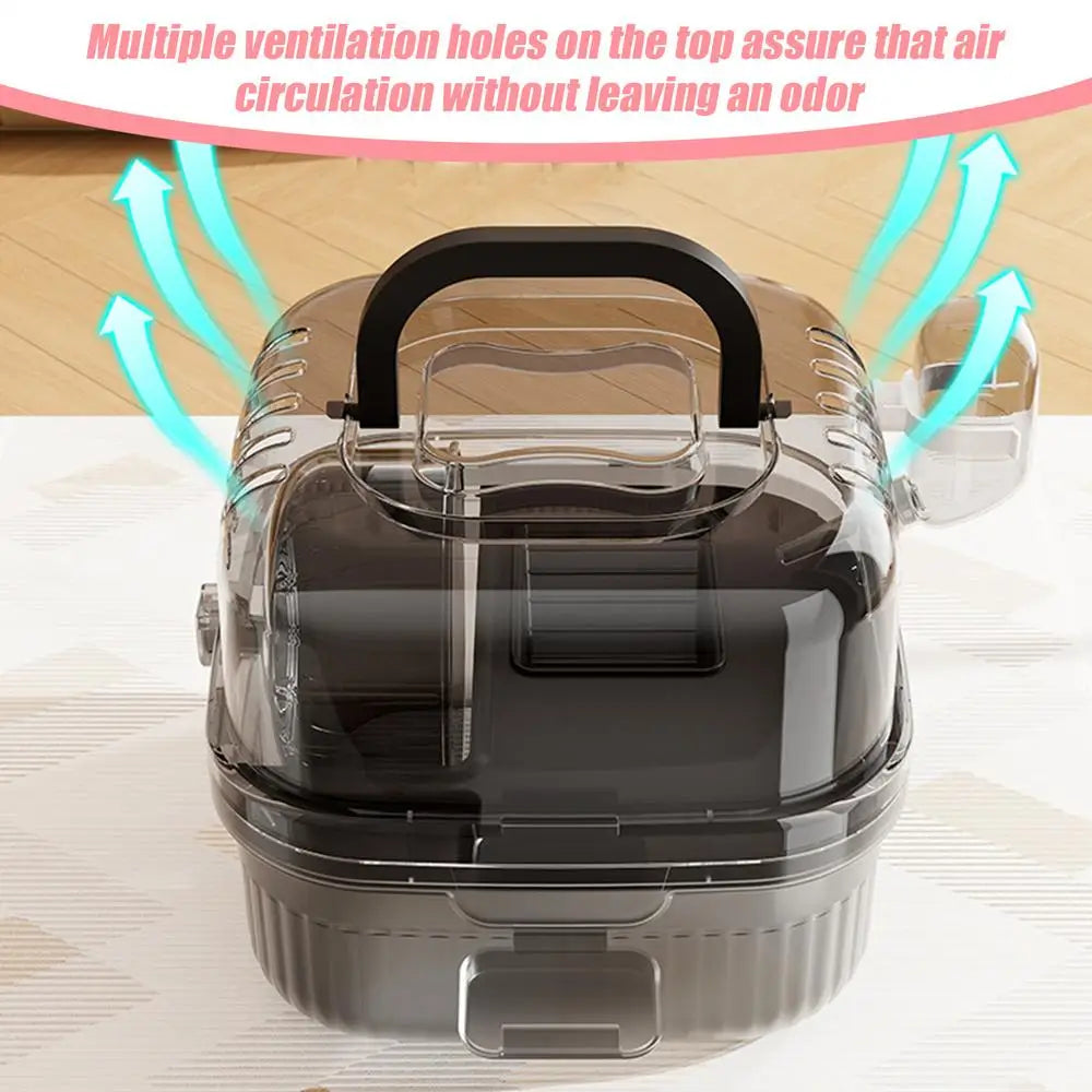 Habitat Small Lightweight Animal Carrier with Water Bottle