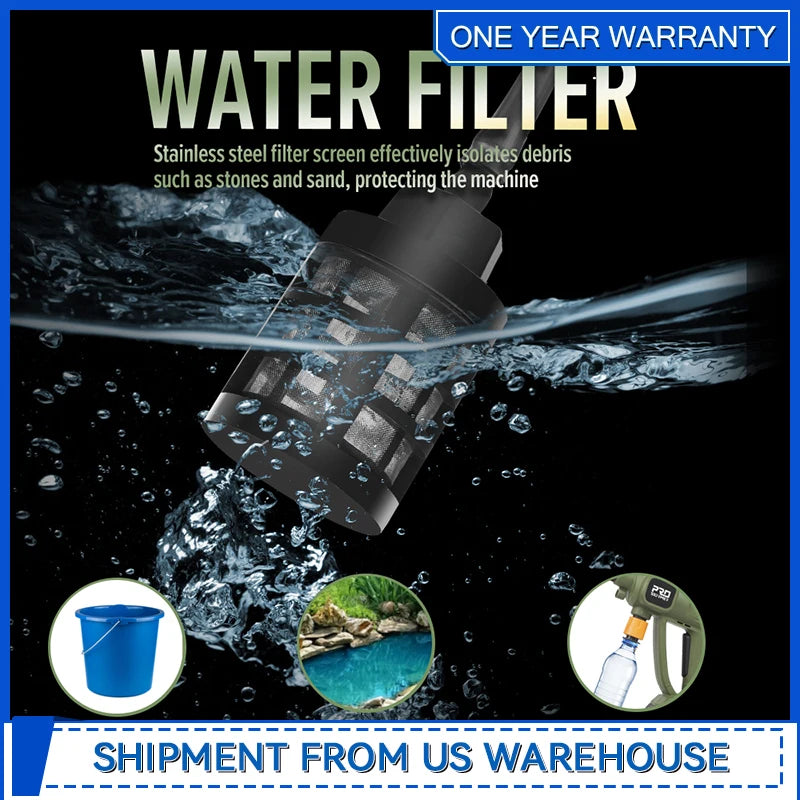 1500PSI Portable Handheld Cordless Pressure Washer