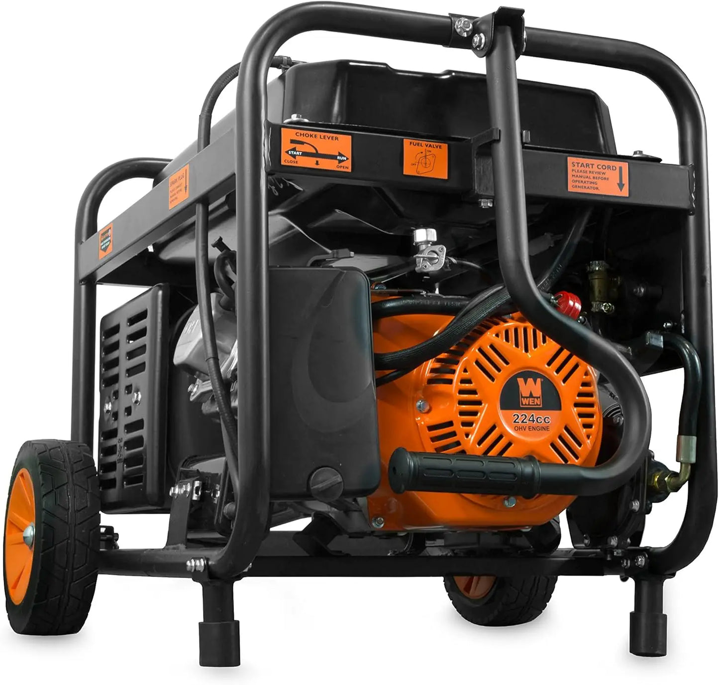 2025 Dual Fuel Portable Generator with Electric Start