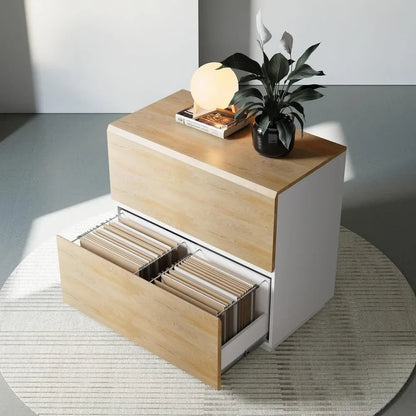 2-Drawer Lateral File Cabinet - 31W x 28H w/ Anti-Tilt
