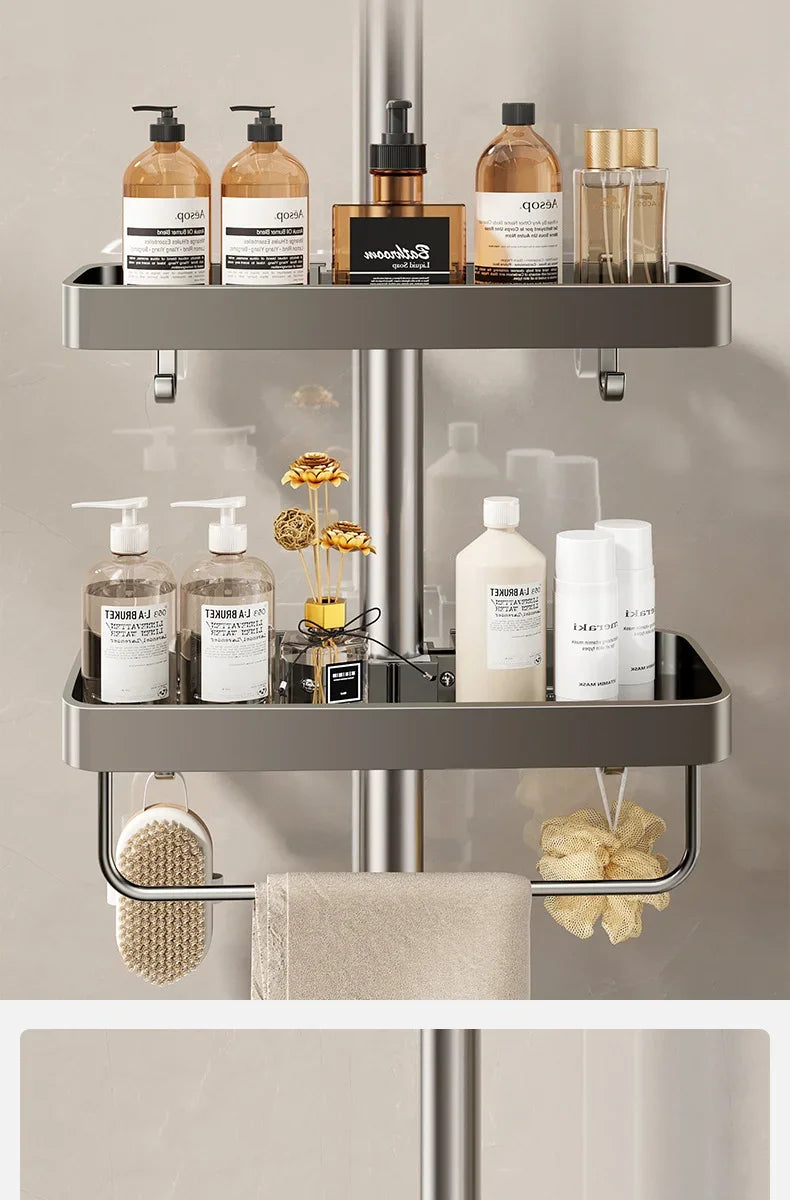 Bathroom Shower Shampoo Organizer Storage Shelf