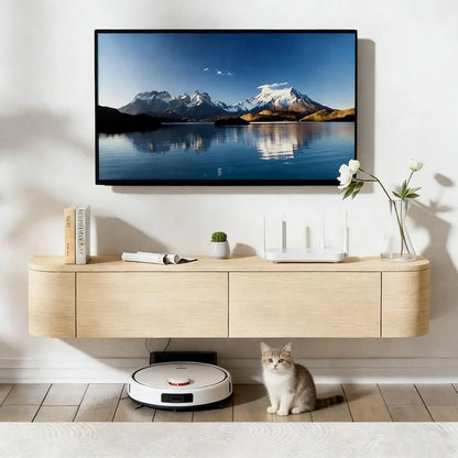 Floating TV Stand Wall Mounted Media Console