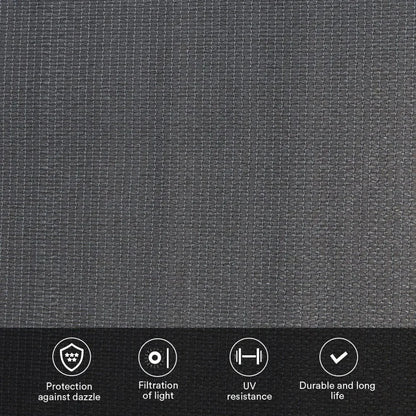Outdoor Patio Cordless Blinds Roll Up Shade,