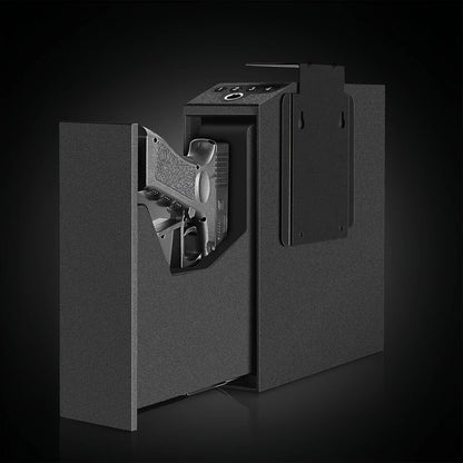 Biometric Slider Handgun Gun Safe for Nightstand, Desk, Bed Side