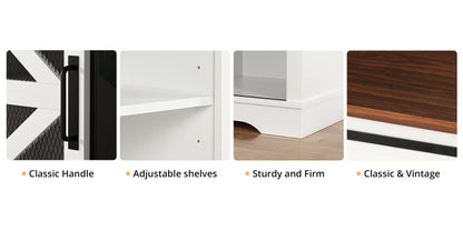 TV Stand for TVs up to 60’’ with Fireplace