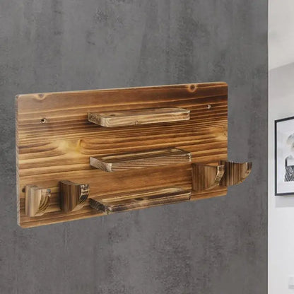 Large Capacity Wooden Table Tennis Paddle Display Holder