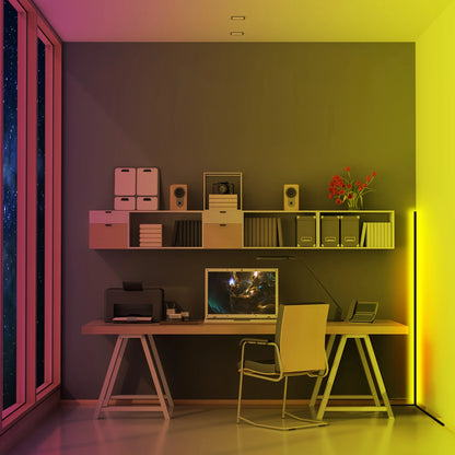 60-Inch  Led Corner Lamp, For Living Room Bedroom Game Room