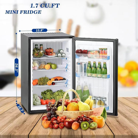 No Noise 110V/12V Compact Refrigerator